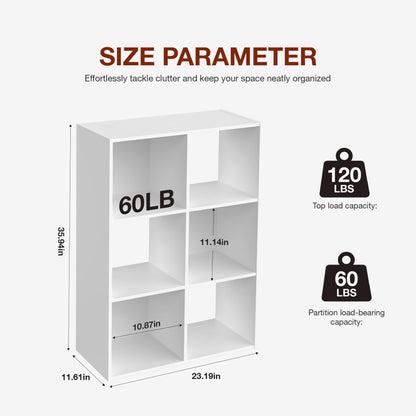 9 Cube Storage Organizer Wooden Shelf Bookcase Open Bookshelf for Living Room and Home Office Display Storage Bookcase