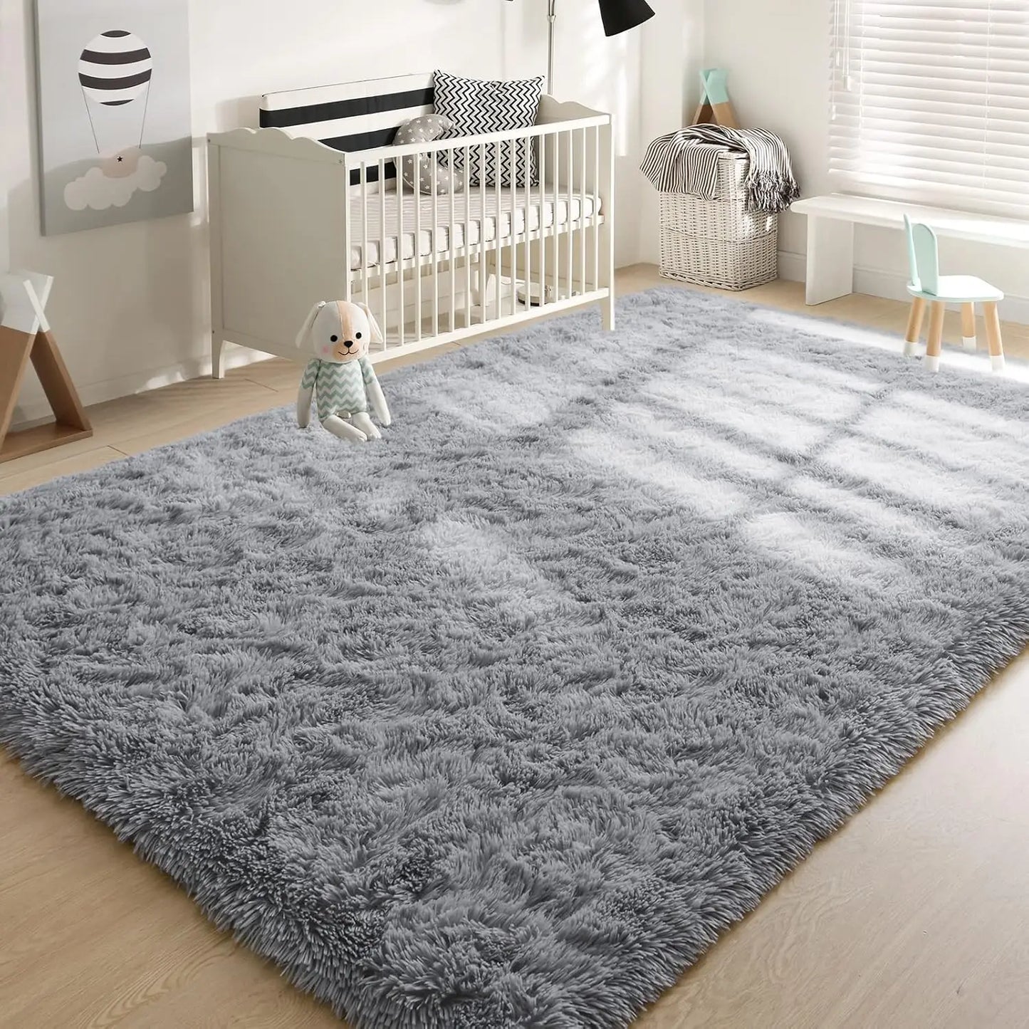 Fluffy  Area Rugs for Living Room Soft Kids Carpet Non Slip