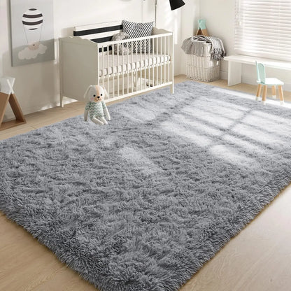 Fluffy  Area Rugs for Living Room Soft Kids Carpet Non Slip