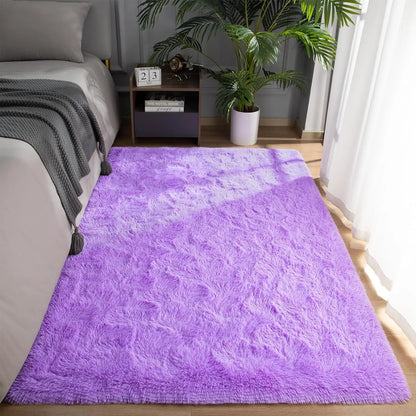 Fluffy  Area Rugs for Living Room Soft Kids Carpet Non Slip
