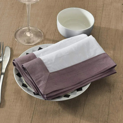 4PCS 100% Linen serving Napkins Reusable Washable wedding decoration Birthday party Table napkin 18 x 18 inch