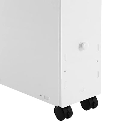 Bathroom Storage Cabinet, Narrow Floor Storage Cabinet, Storage Cabinet with Drawers 50kg Load-bearing Capacity