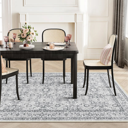 7/10/12ft Large Living Room Carpet Light Luxury High-end Persian Bedroom Bedside Rug