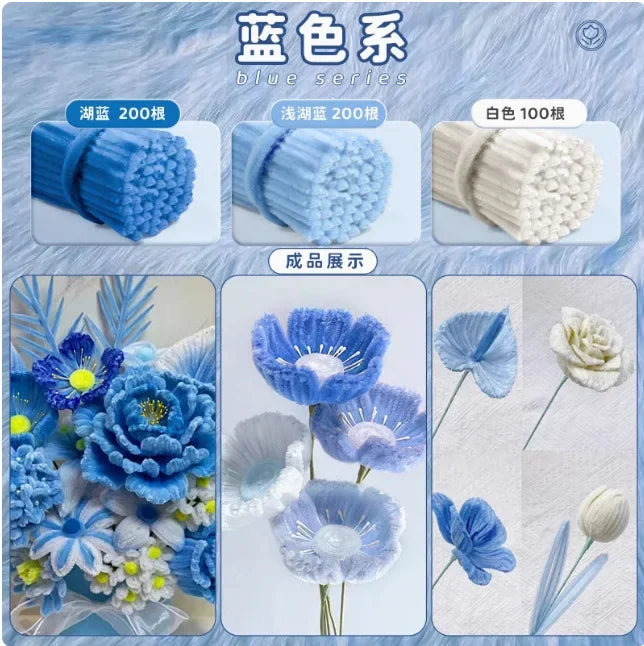 Pipe Cleaners Bulk Chenille Stems 30cm