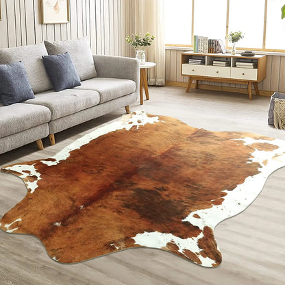 Animal Print Rug faux fur cowhide