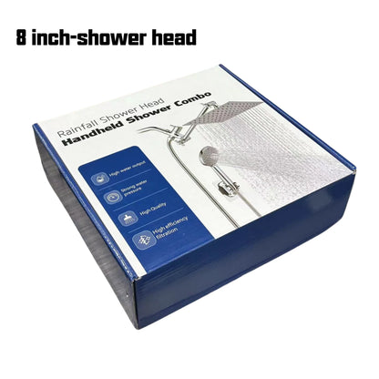 12 Inch Quality Set Rain Shower Head / Handheld Water Saving Shower Bathroom Handheld Three Mode Booster Shower Combination