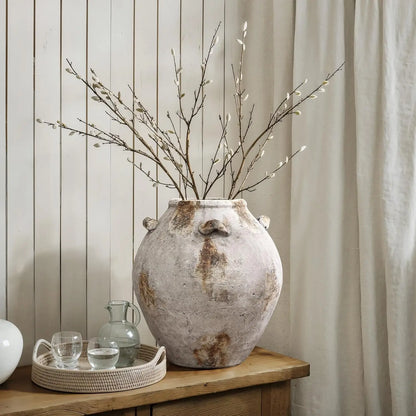 Ceramic Flower Vase12'' Terracotta