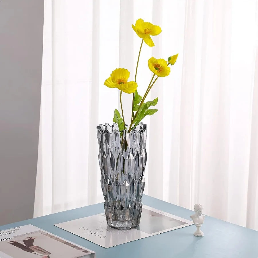 Decorative Crystal Flower Vase