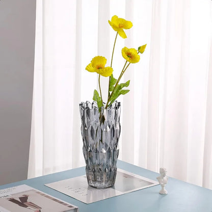 Decorative Crystal Flower Vase