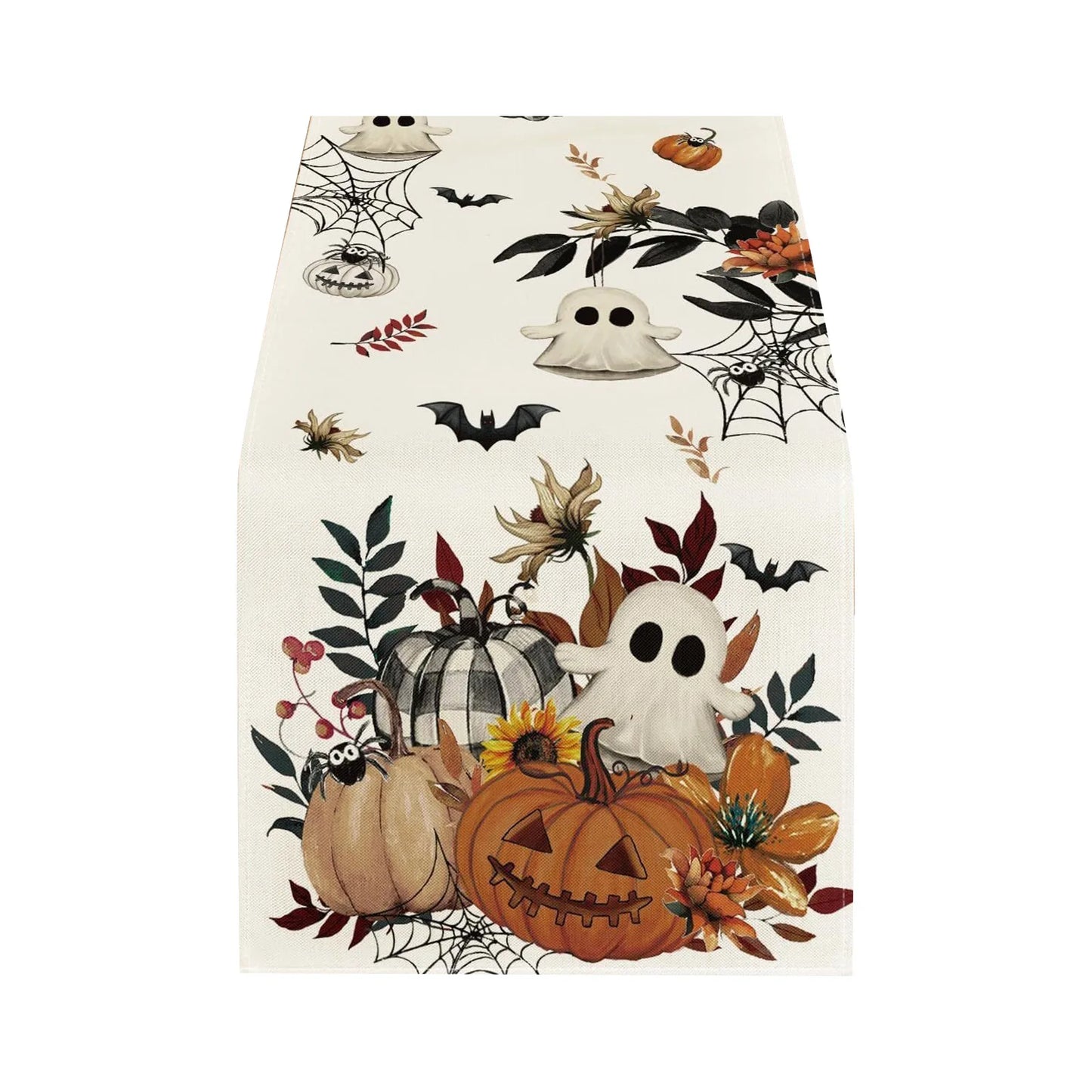 Halloween Pumpkin Tablecloth Decoration