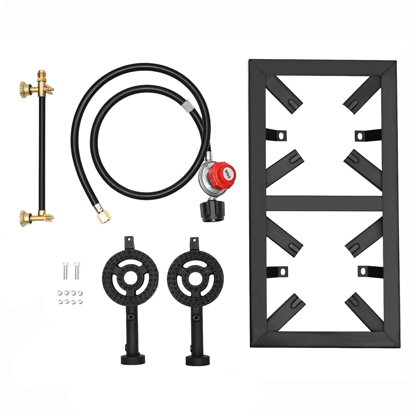 Portable Camping Gas Stove Outdoor Double Burner, BBQ, Picnic, Camp, Propane