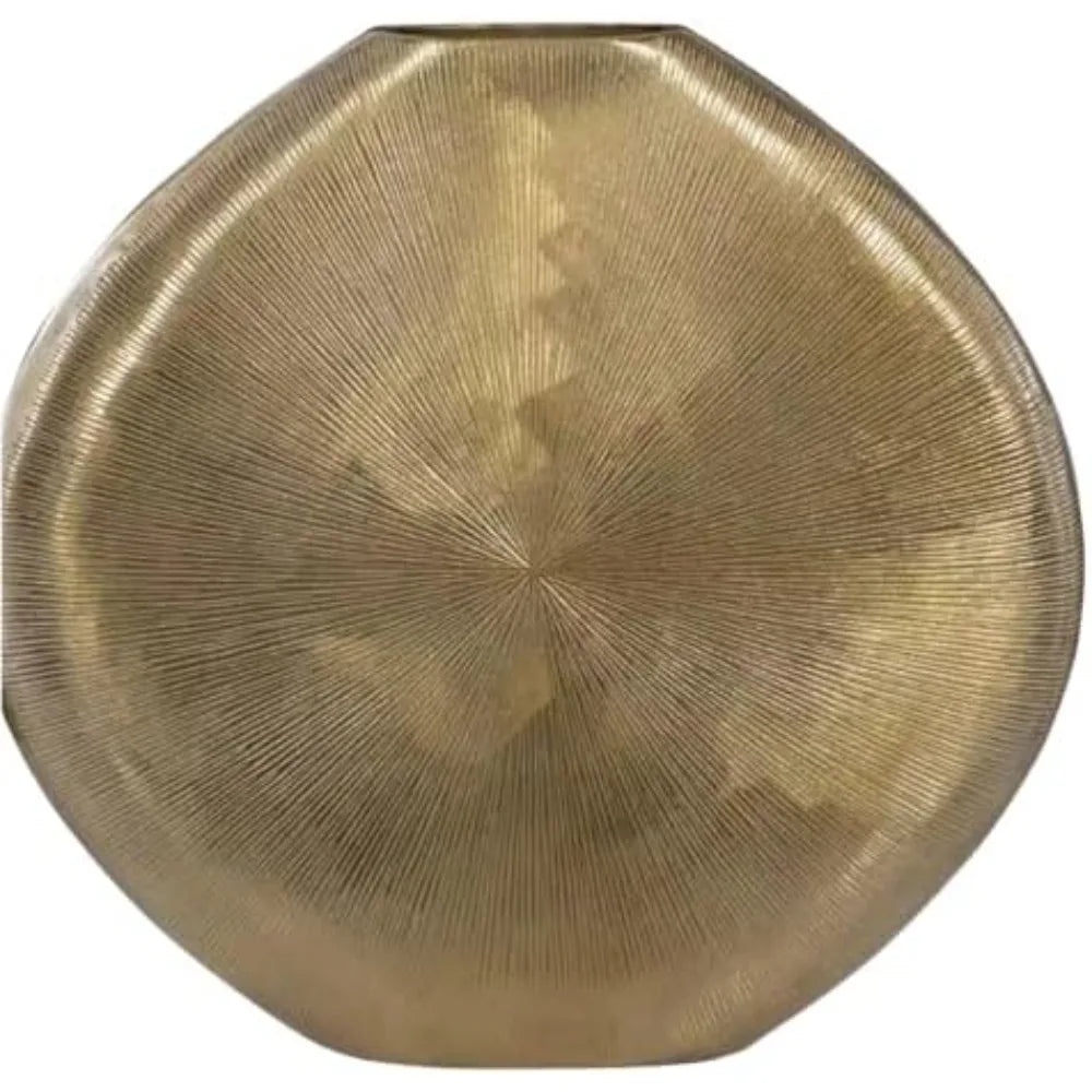 Modern Gold Metal Vase