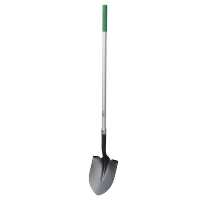 Gardener's Fiberglass Long Handled Digging Shovel with Comfort End Grip