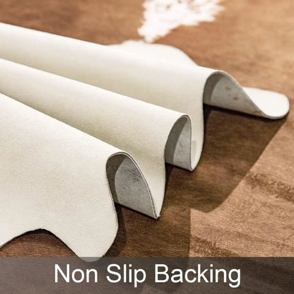 Faux Fur Animal Cow Hide Carpet ,Sturdy and Large Size Cow Print Rugs, Suitable for Bedroom Living Room Western Style