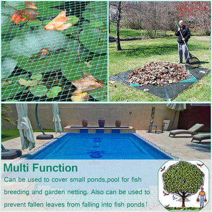 Green Anti Bird Netting Pond Pool Protection Net Mesh Garden Plant Fruit Vegetables Flower Traps Netting Protect Pest Control