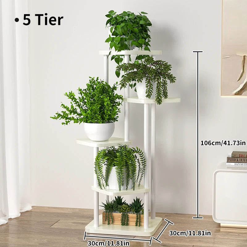 Plant Stand and Flower Stand Storage Shelf 4/5/6 Tier Flower Shelf Planter Rack