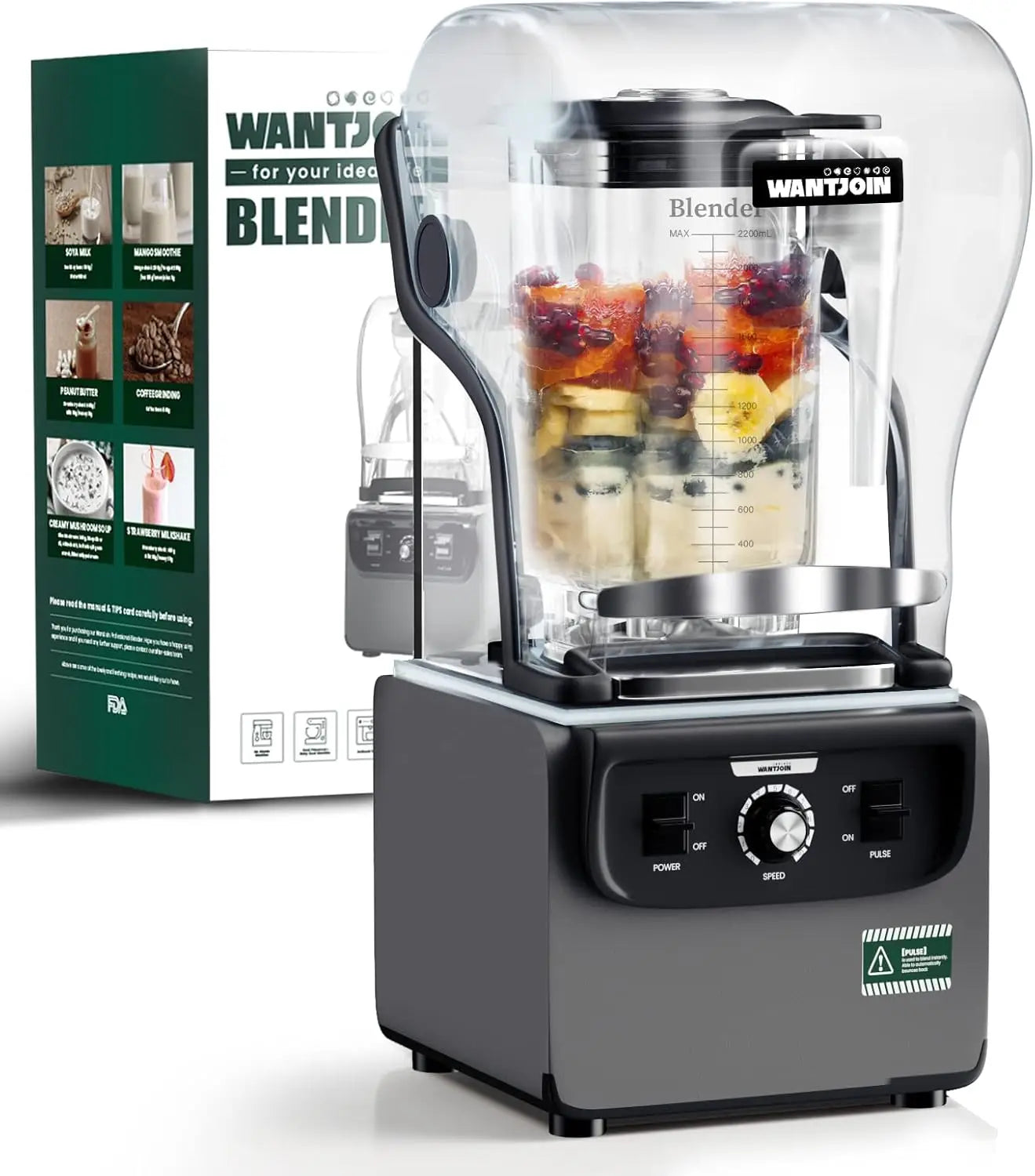 Commercial Quiet Blender for Kitchen