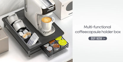 6in1 Capsule Coffee Machine Hot/Cold Multiple Espresso  Cappuccino Coffee Maker