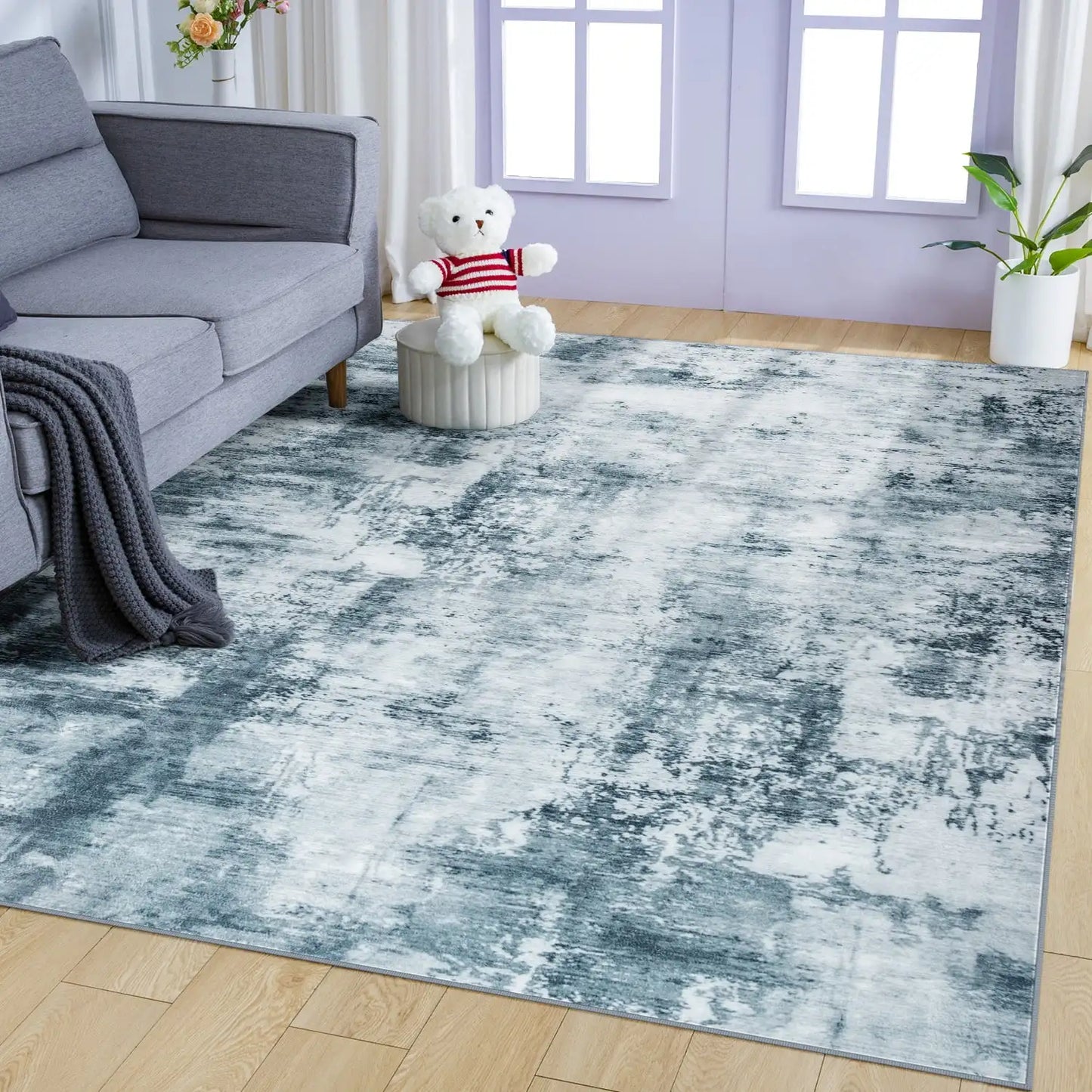 Modern Abstract Large Size Area Rug