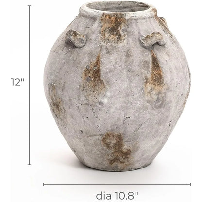 Ceramic Flower Vase12'' Terracotta