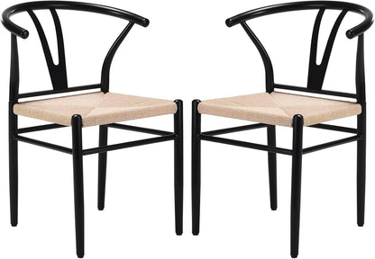 Mid Century Modern Metal Wishbone Dining Room Chairs Set of 2 4 for Your Kitchen