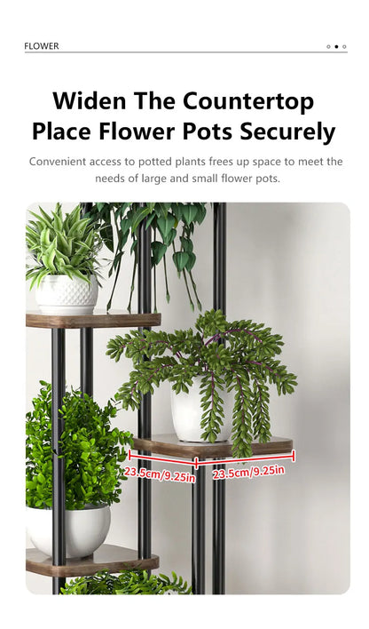 Plant Stand and Flower Stand Storage Shelf 4/5/6 Tier Flower Shelf Planter Rack