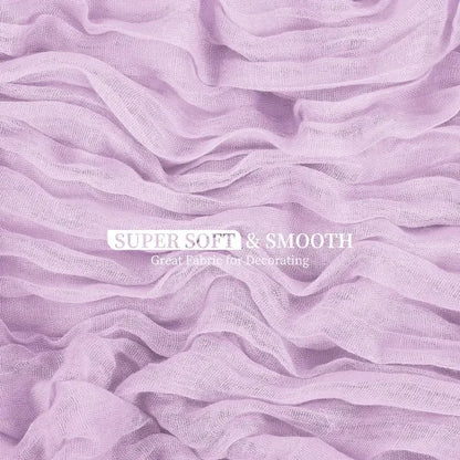 1pc Cheesecloth Table Runner,Country Style Gauze Cheese Cloth Tablecloth For Wedding,Bridal Shower,Baby Shower,Birthday Party