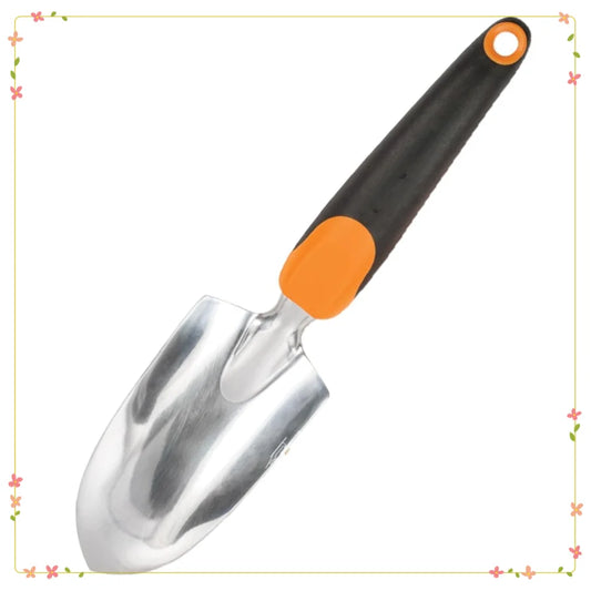 Heavy Duty Garden Trowel with Hole - Digging Planting Hand Tool for Gardeners