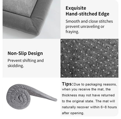 Coral Velvet Area Rug