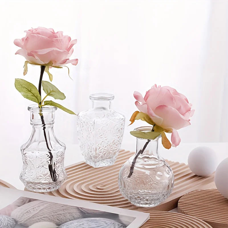 30Pcs Small Vintage Vase Set