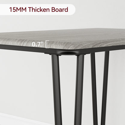 Small Dining Table Sets for 2 with Upholstered Chairs