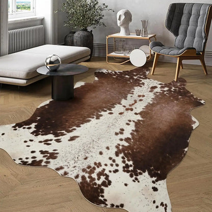 Animal Print Rug faux fur cowhide
