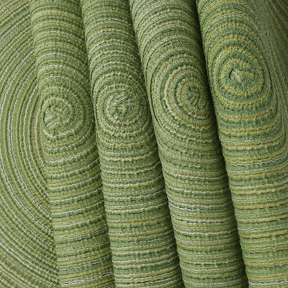 Round Braided Set of 6 Washable Round Placemats for Christmas Kitchen Wedding Dining Table 34cm Woven Heat Resistant Place Mats