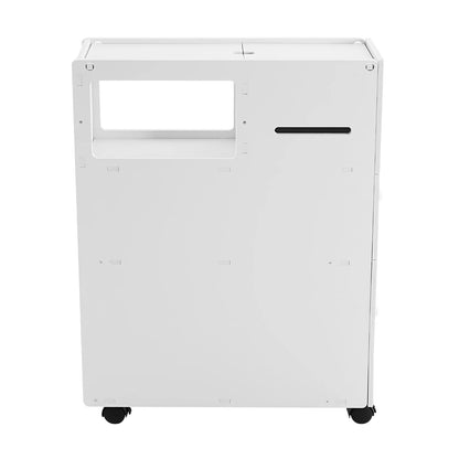 Bathroom Storage Cabinet, Narrow Floor Storage Cabinet, Storage Cabinet with Drawers 50kg Load-bearing Capacity