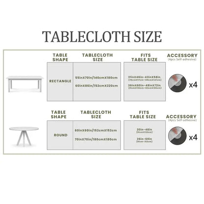 Marble themed tablecloth, rectangular and round marble stripe pattern design, Christmas decoration tablecloth.