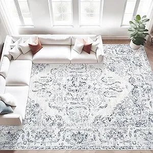 Large Vintage Area Rug