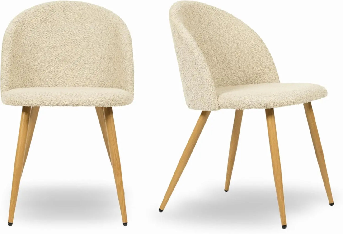 Dining Chairs Set of 2, Kitchen Dining Room Chairs with Soft Velvet Seat/Metal Legs