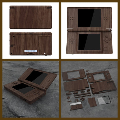 eXtremeRate Replacement Full Housing Shell for Nintendo DS Lite, Case Cover with Buttons, Screen Lens for NDSL - Single Series