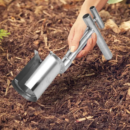 Plant Bulb Planter Tool Plant And Fruit Tree Seedling Transplanter Carbon Steel Seed Planting Tool Soil Sampler Lawn Aerator ﻿