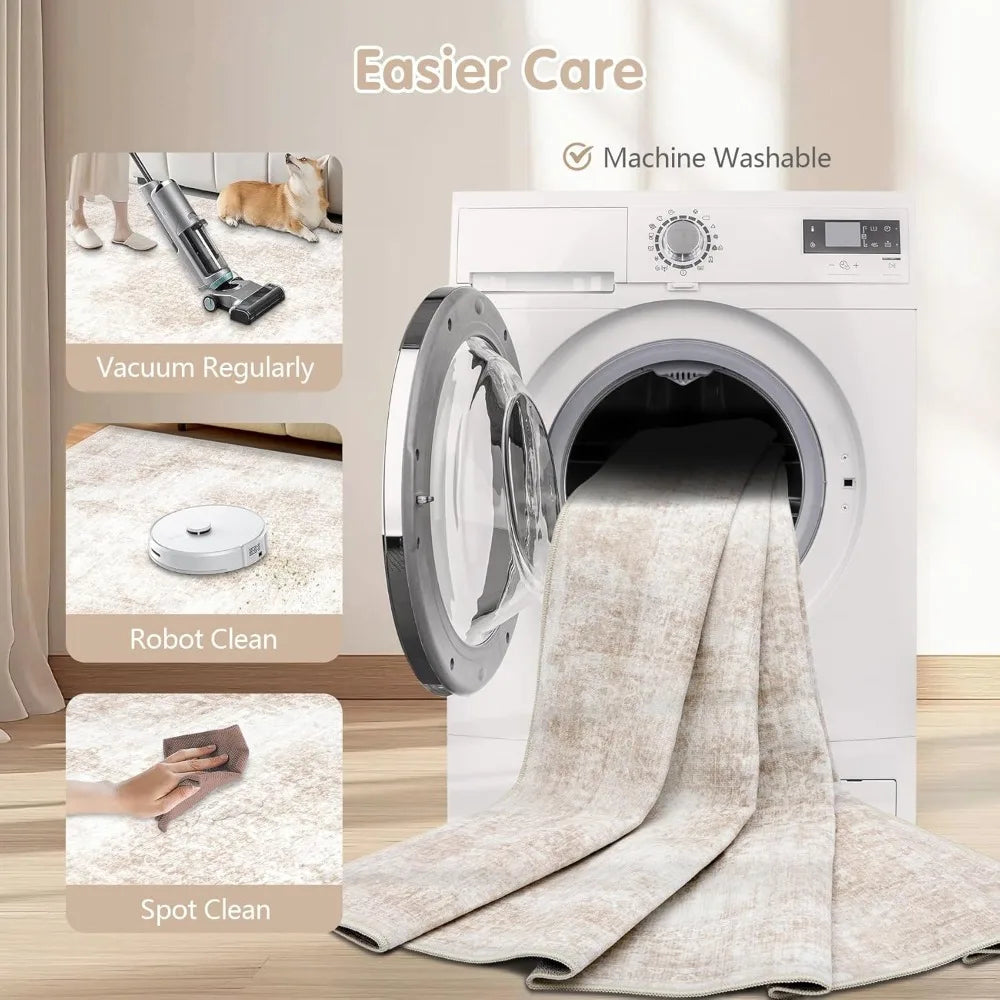 Large Vintage Area Rug