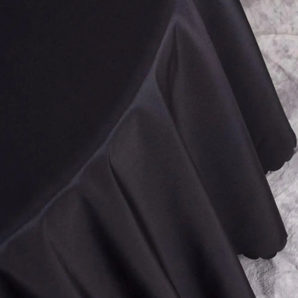 Cloth Tablecloths Round 63-Inch Polyester Table Linens Stain Resistant