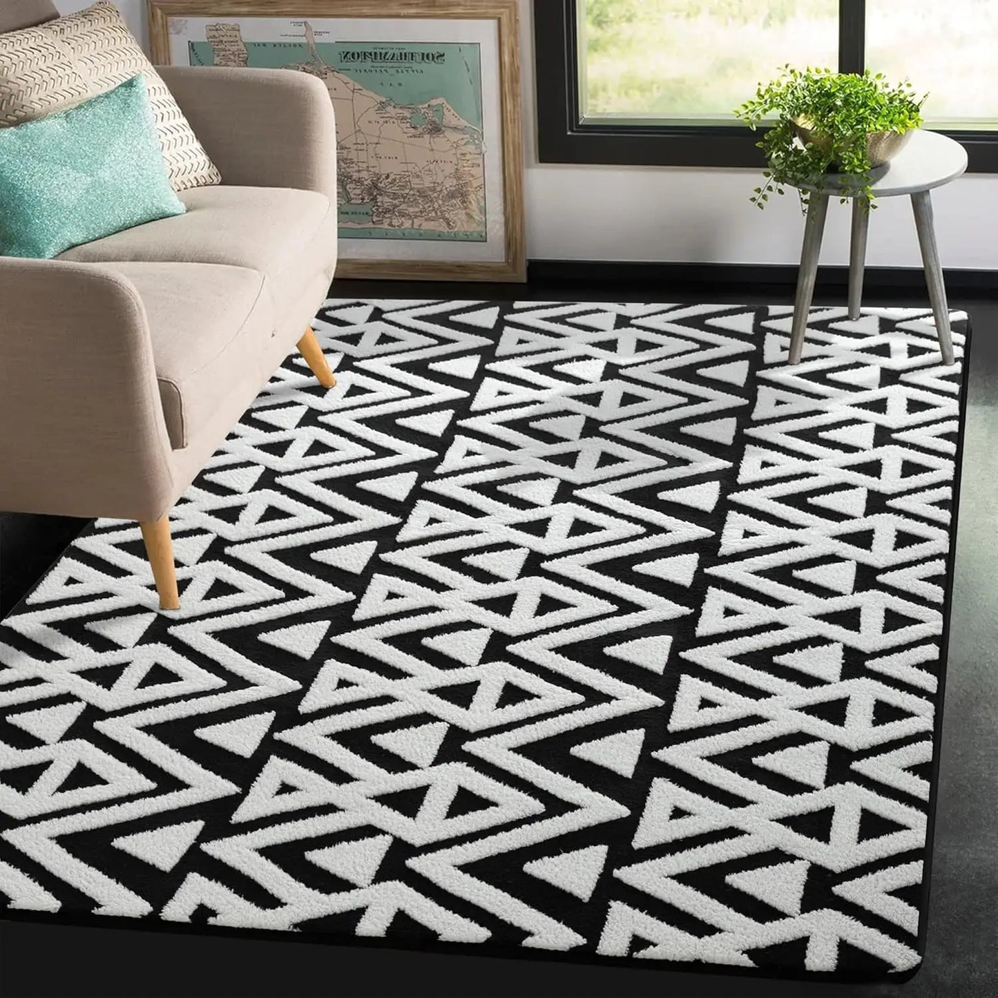 Geometric Area Rug