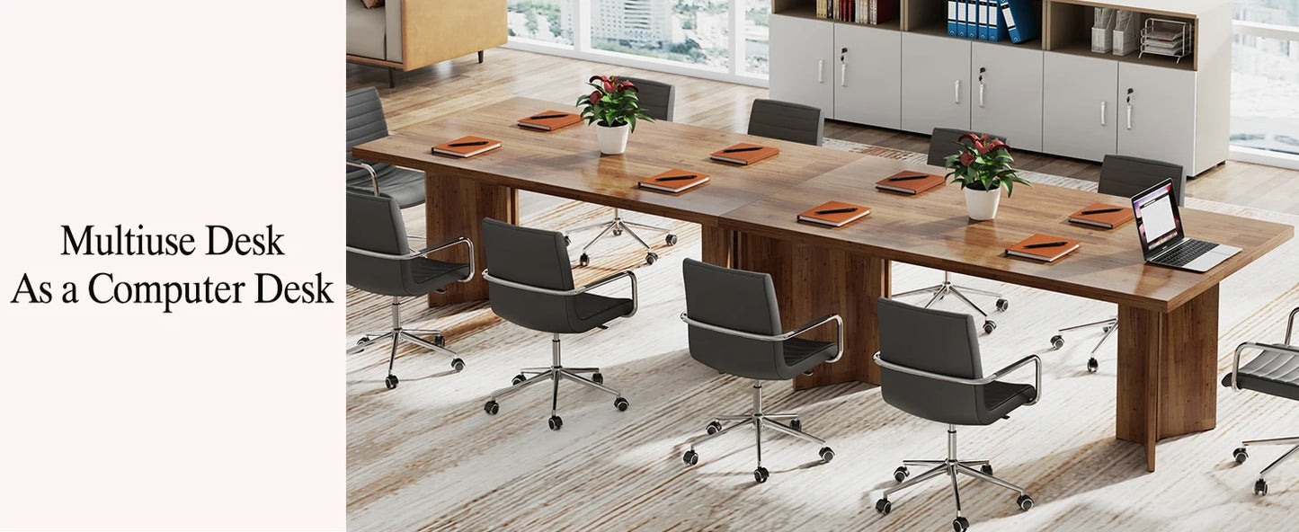 63-inch Dining Table for 4-6, Farmhouse Kitchen Table with Large Tabletop, Rectangular