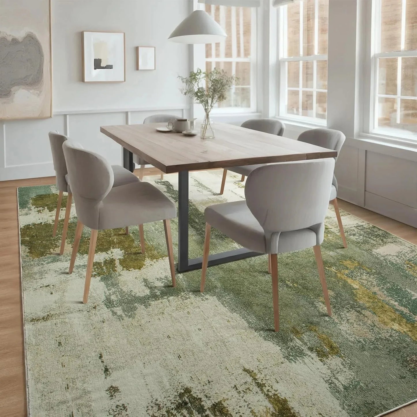 Vintage Area Rugs , Machine Washable