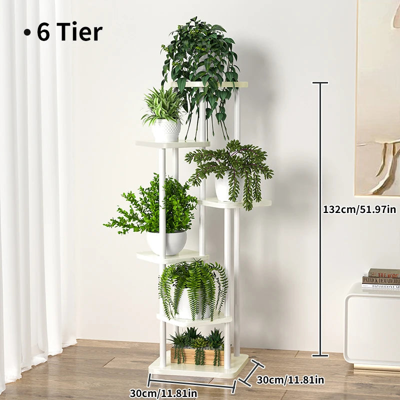 Plant Stand and Flower Stand Storage Shelf 4/5/6 Tier Flower Shelf Planter Rack
