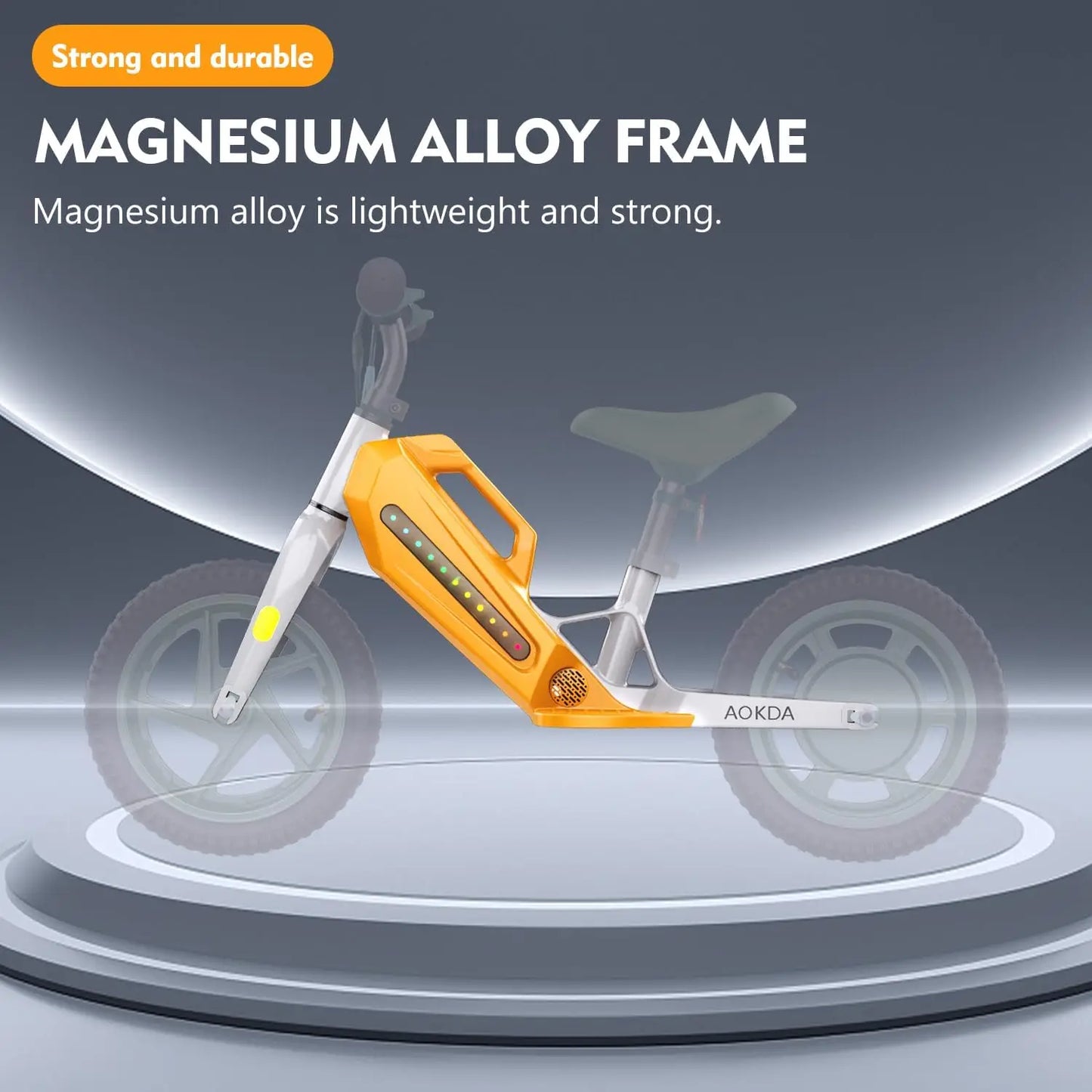 Electric Bikes for Kids, 180W Electric Balance Bike, 12" Pneumatic Tire 21.6V/5.2Ah Battery Boys & Girls E Bike Bicycle