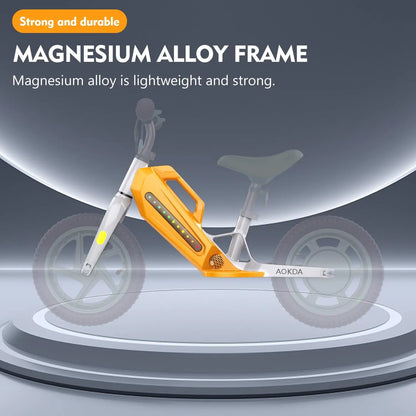 Electric Bikes for Kids, 180W Electric Balance Bike, 12" Pneumatic Tire 21.6V/5.2Ah Battery Boys & Girls E Bike Bicycle