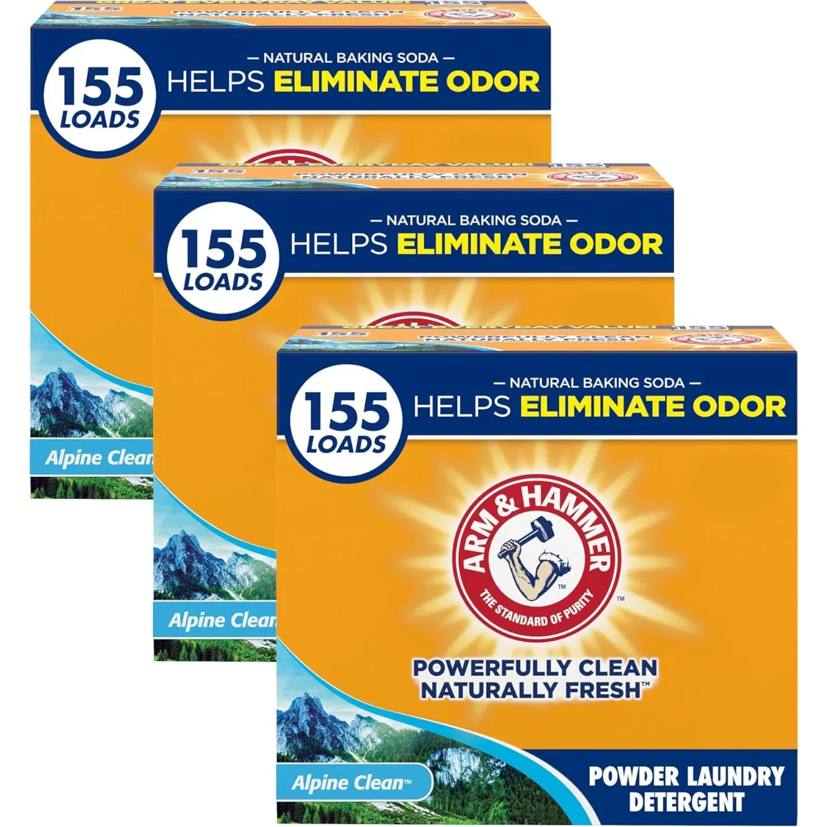 Powder Laundry Detergent, 9.56 lb, 155 Loads