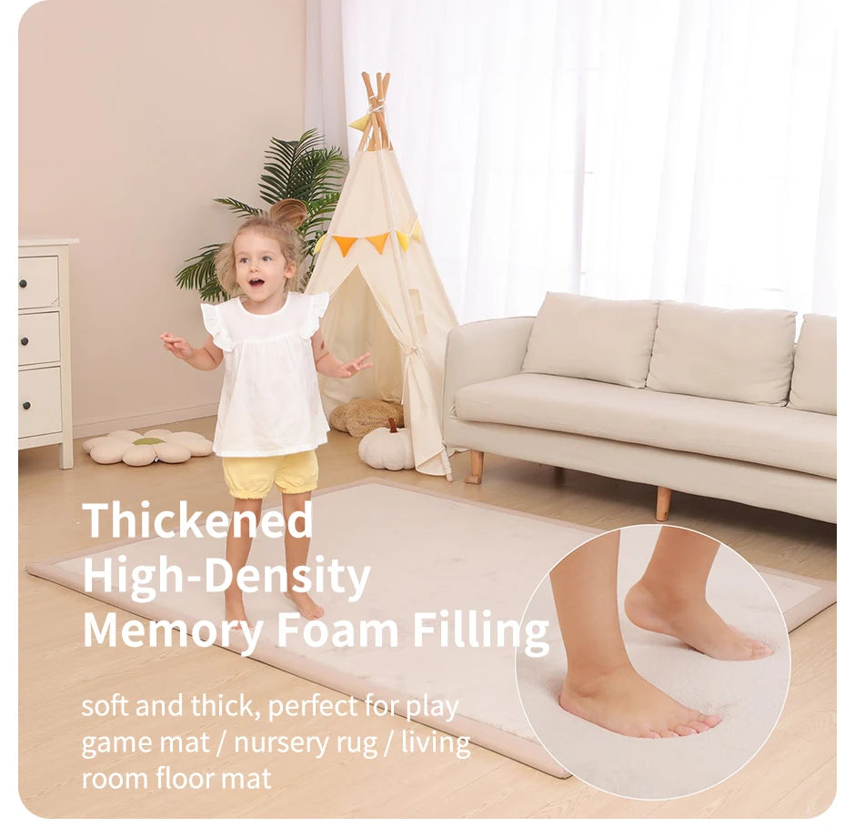 Coral Velvet Area Rug