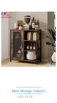 Kitchen Island Faux Black Stone White Adjustable Shelf Four Drawers Water Resistant Storage Prep Countertop